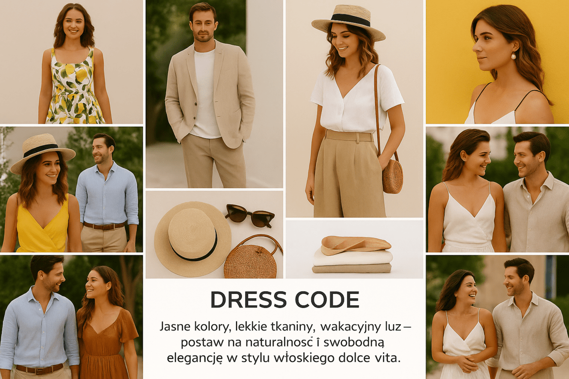 👗 Dress code – ubierz się w klimat La Dolce Wita
